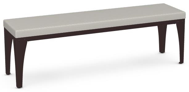 Amisco Industrial 857428714 Upright Bench Belfort Furniture Bench